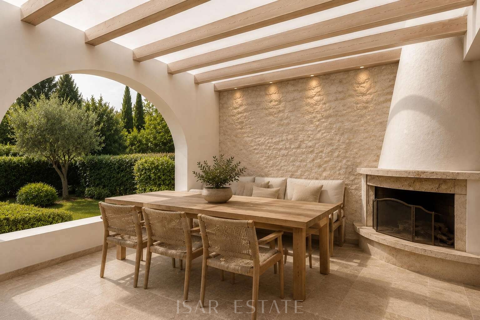 Terrasse - KI visualisiert